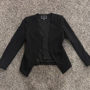 Le Chateau Classic Black Blazer EUC